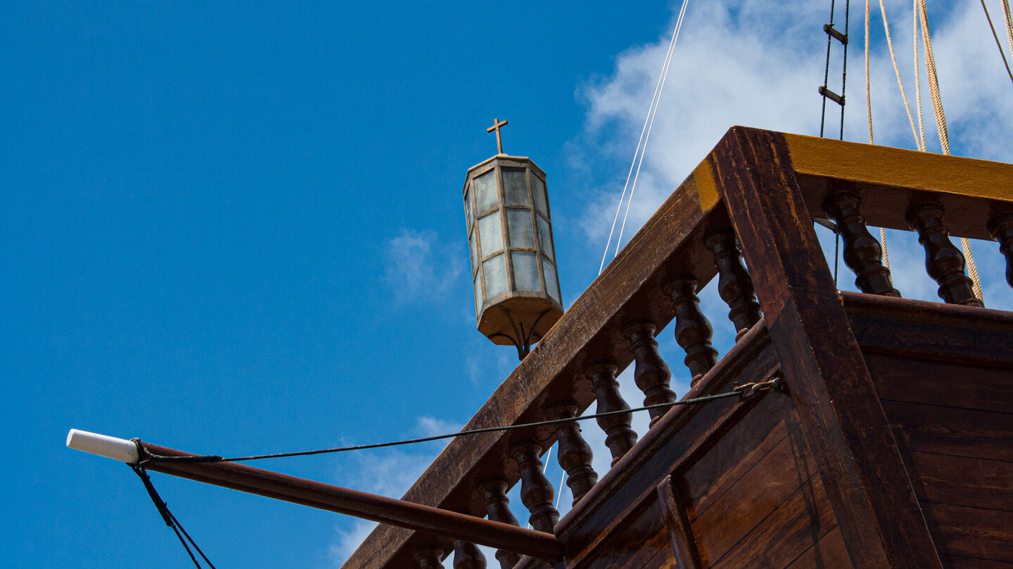Details der Santa Maria in Santa Cruz de la Palma