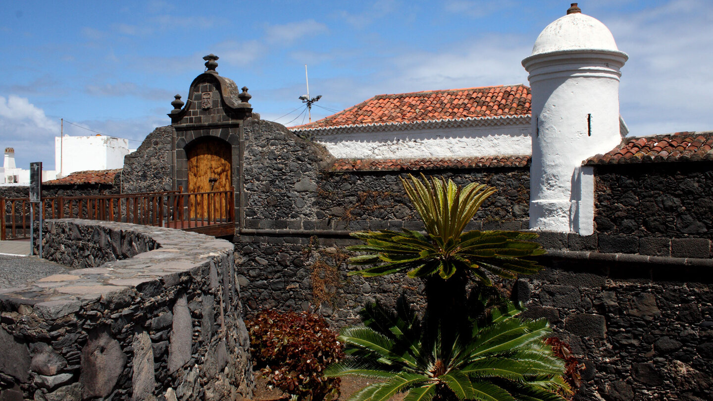 Real Castillo de Santa Catalina – Hafenfestung aus dem 17. Jahrhundert, Santa Cruz de La Palma.