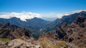 Mirador de Los Andenes – Blick in die Caldera de Taburiente