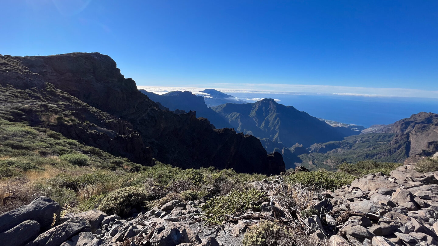 Wanderweg PR-LP 8 beim Pico de la Cruz auf La Palma