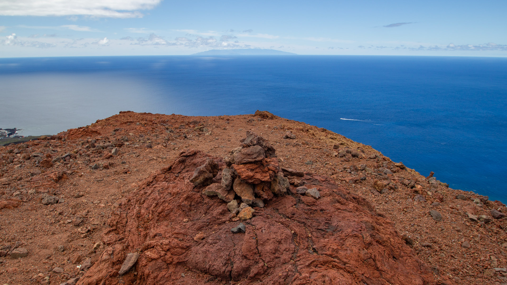 Lavalandschaft am Vulkan Teneguía auf La Palma