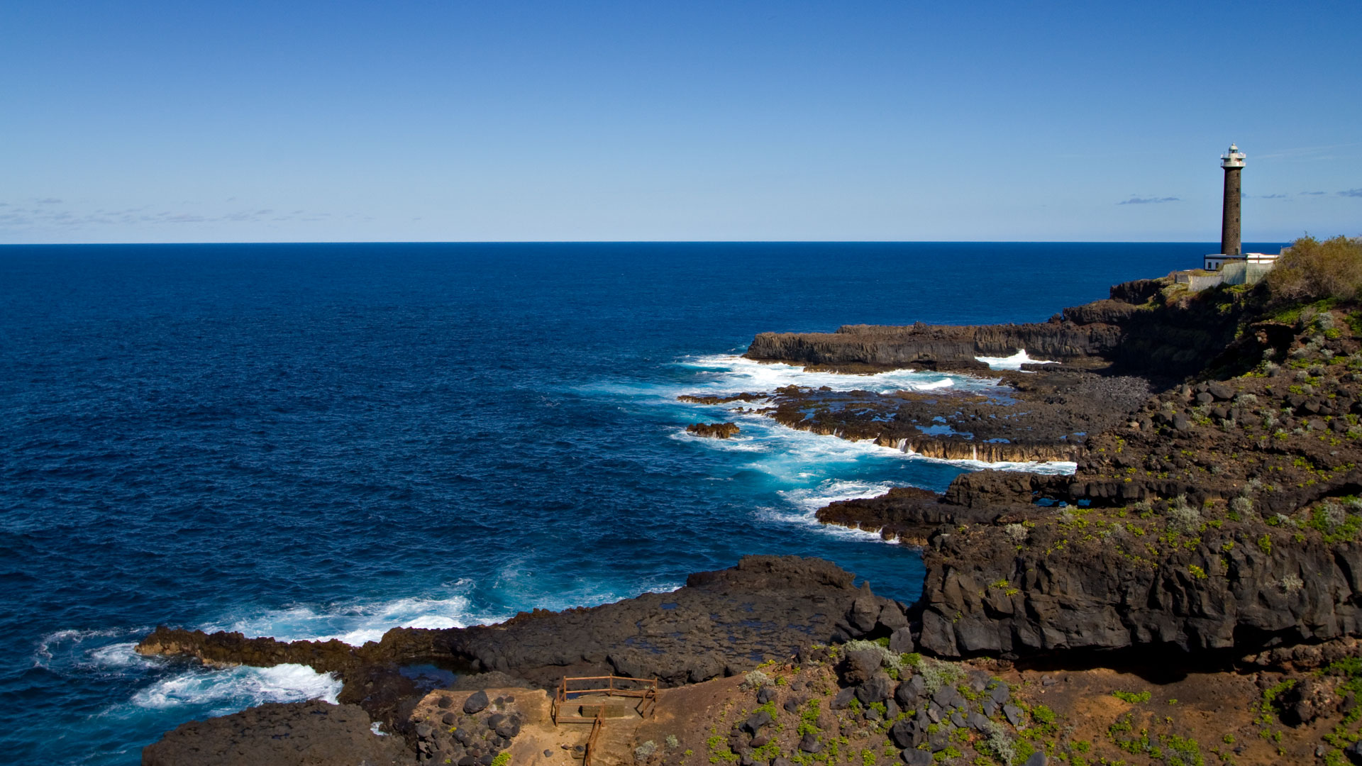 Küstenlandschaft am Faro Punta Cumplida – Nordostküste La Palma
