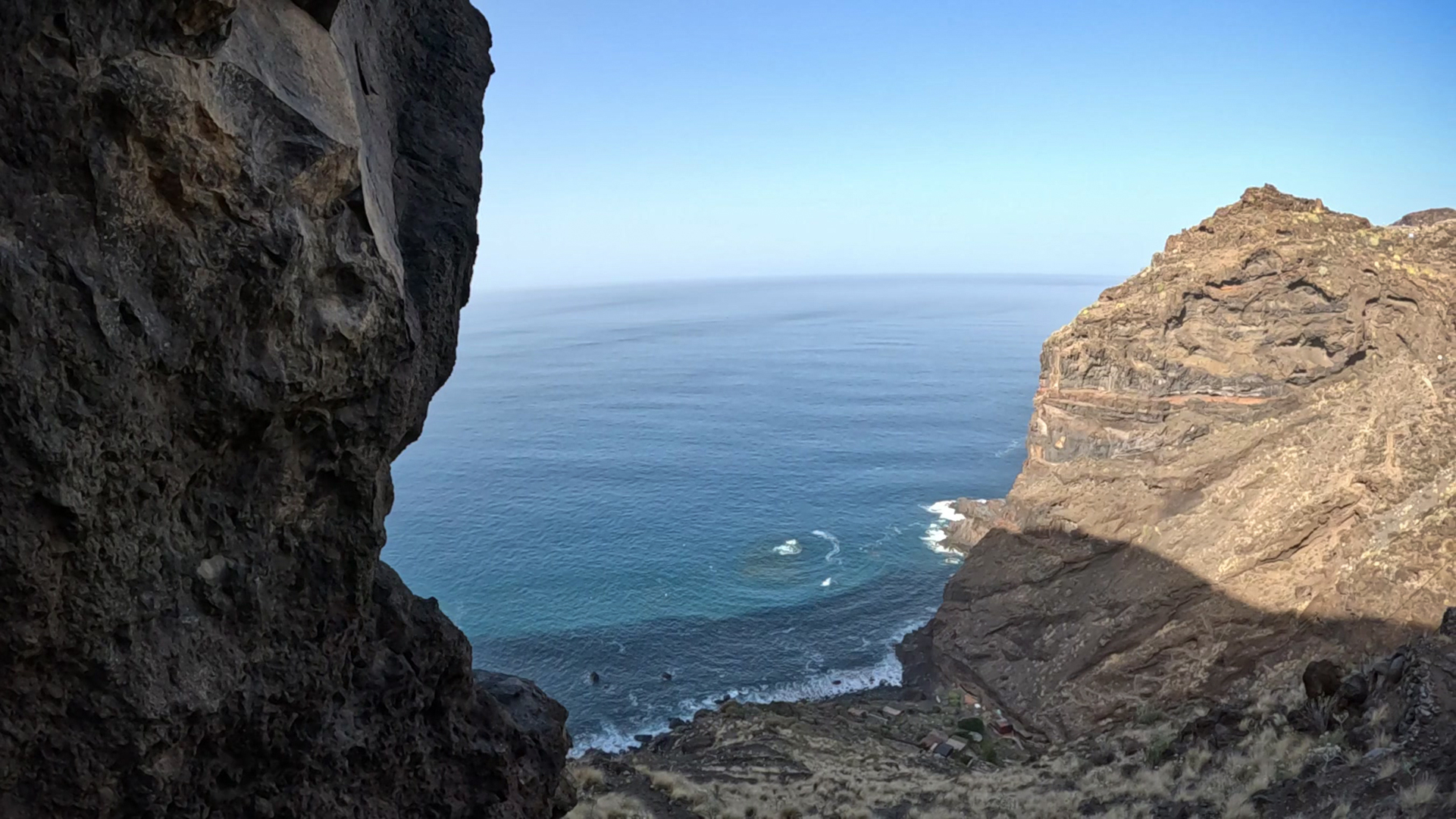 Barranco del Jurado, La Palma – steiler Abstieg zum einsamen Strand