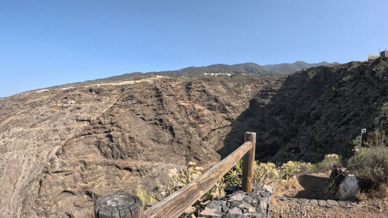 Mirador Barranco del Jurado – Ausblick über La Palmas Westküste