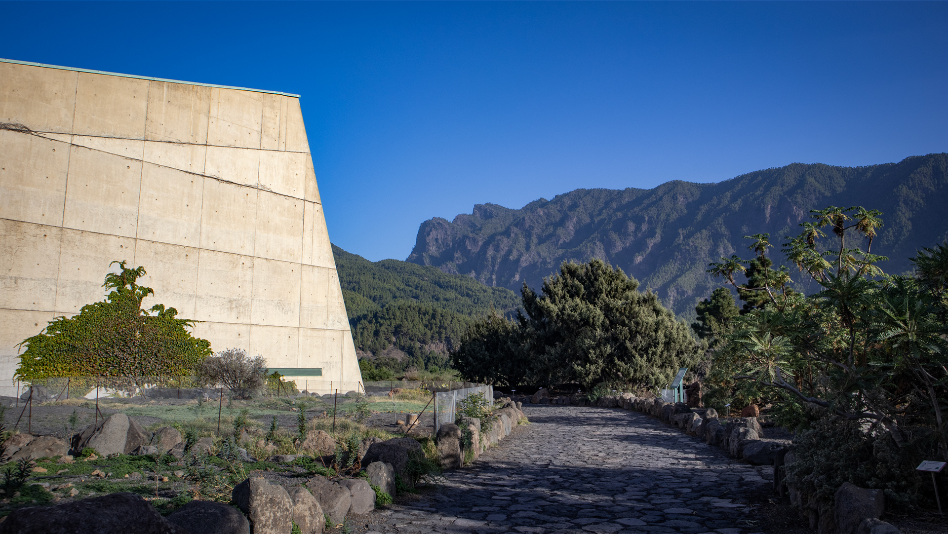 Centro de Visitantes — Tor zur Caldera de Taburiente.