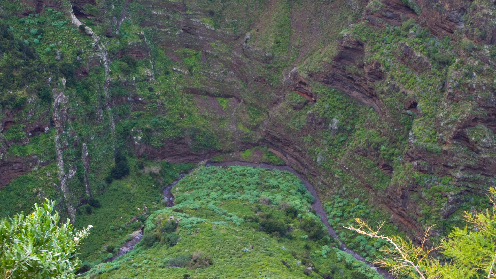 Barranco Fagundo – eine der tiefsten und wildesten Schluchten im Norden La Palmas.