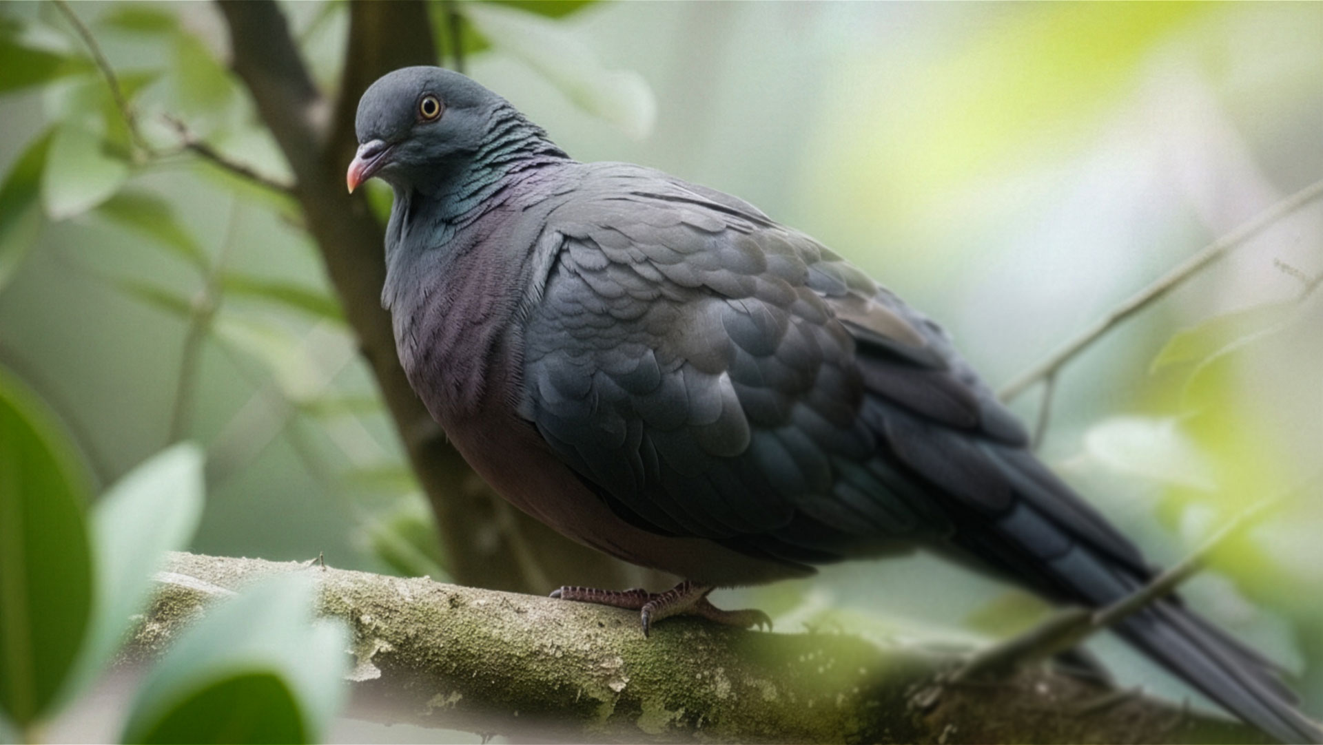 Bolles Lorbeertaube (Columba bollii) auch Kanarentaube