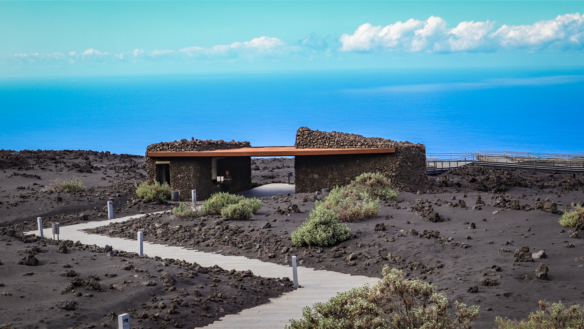 Centro de interpretación Caños de Fuego auf La Palma