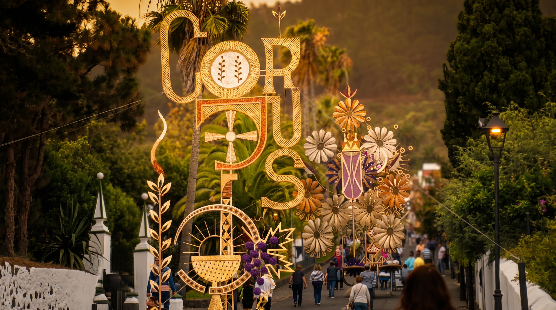 Corpus Christi Mazo — Blütenteppiche und Festtradition auf La Palma.
