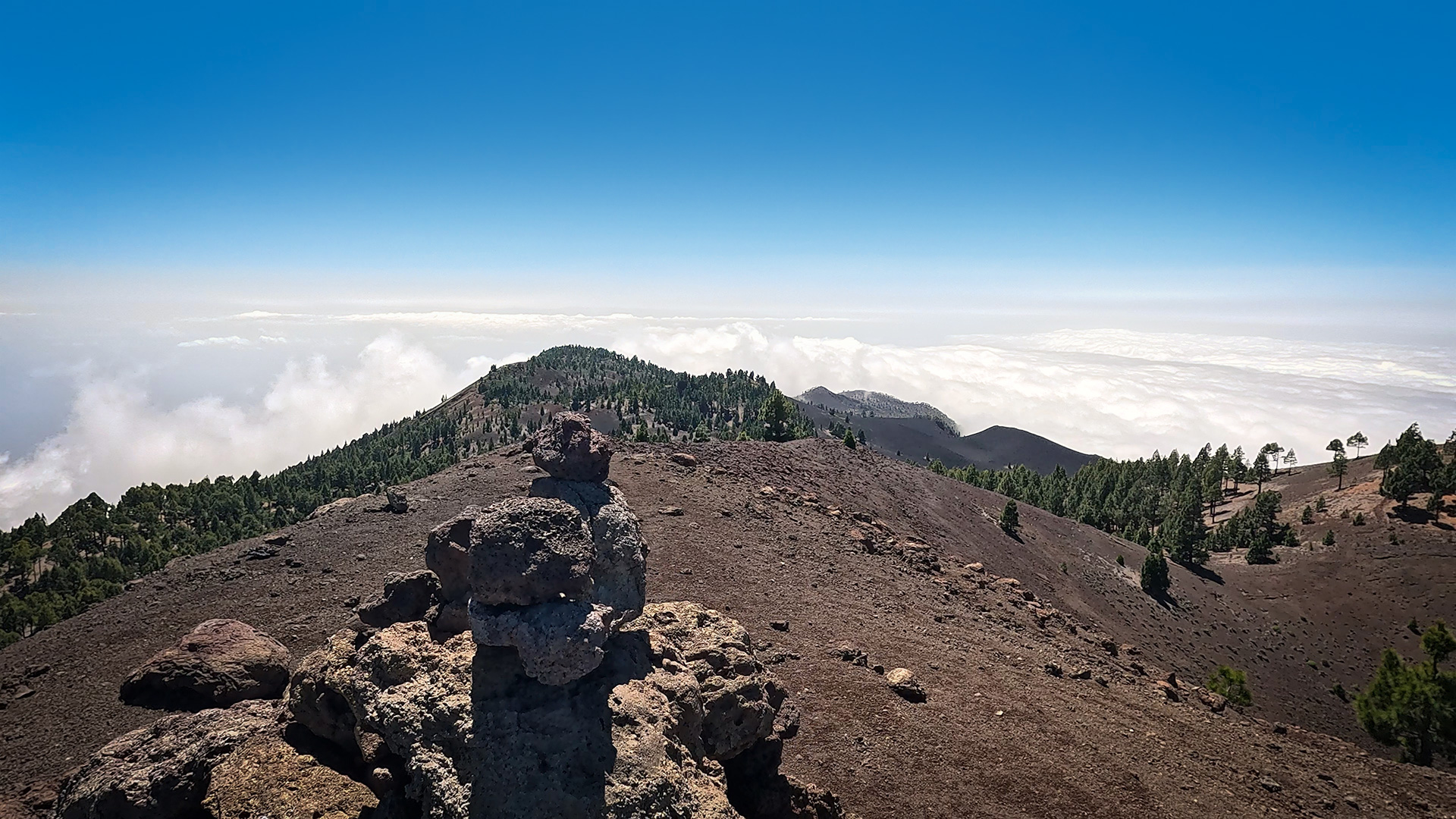 Ruta de los Volcanes, La Palma – Vulkangipfel Deseada auf 1933 Metern