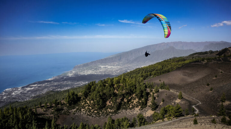 Gleitschirmfliegen auf La Palma