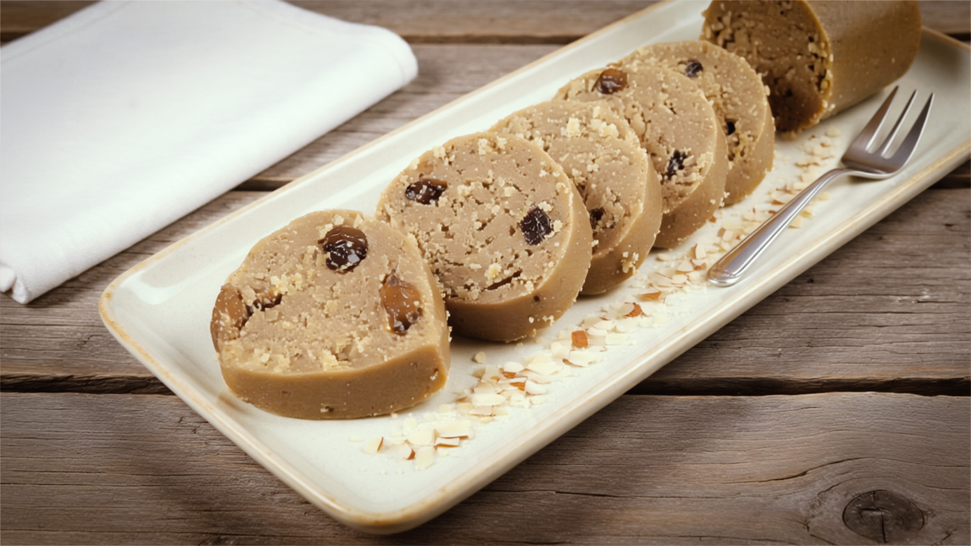Gofio con miel y frutos secos