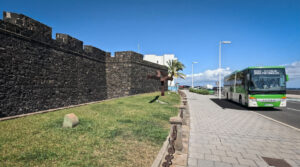Guagua auf La Palma – das TILP-Busnetz verbindet fast alle Orte der Insel