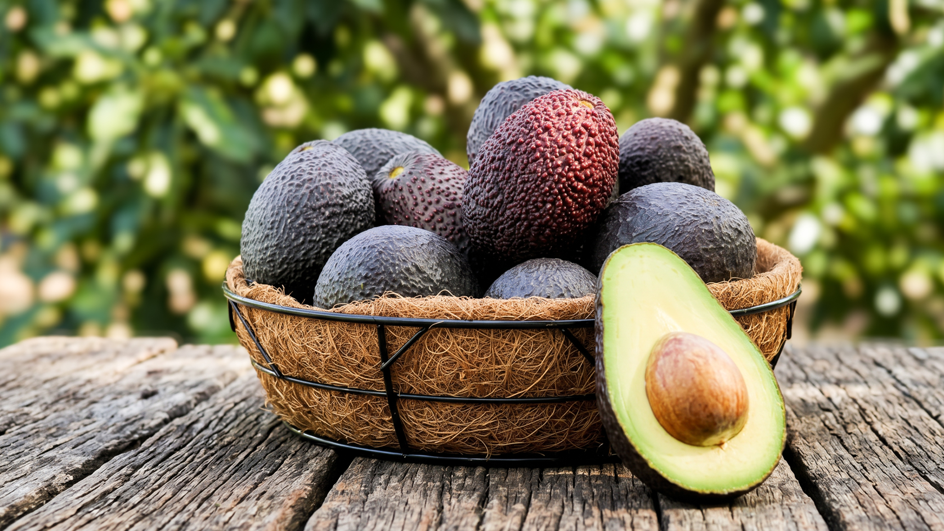 Frische Produkte vom Markt – Avocados aus La Palma sind auf dem Bauernmarkt am besten