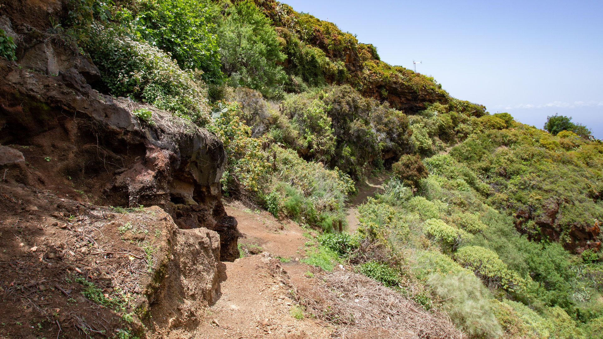 Rundwanderung zu den Cuevas de Buracas im Nordwesten La Palmas