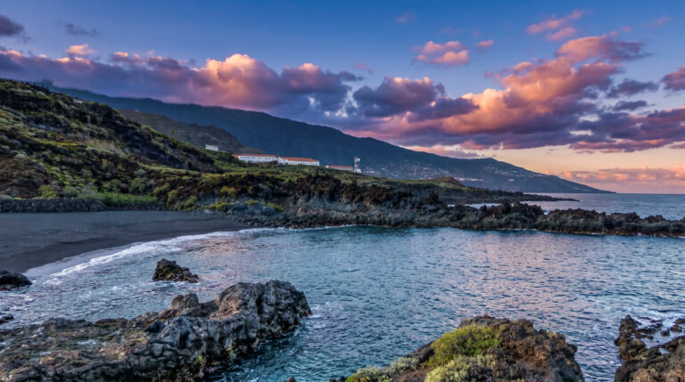 Abendstimmung an der Playa de Los Cancajos auf La Palma