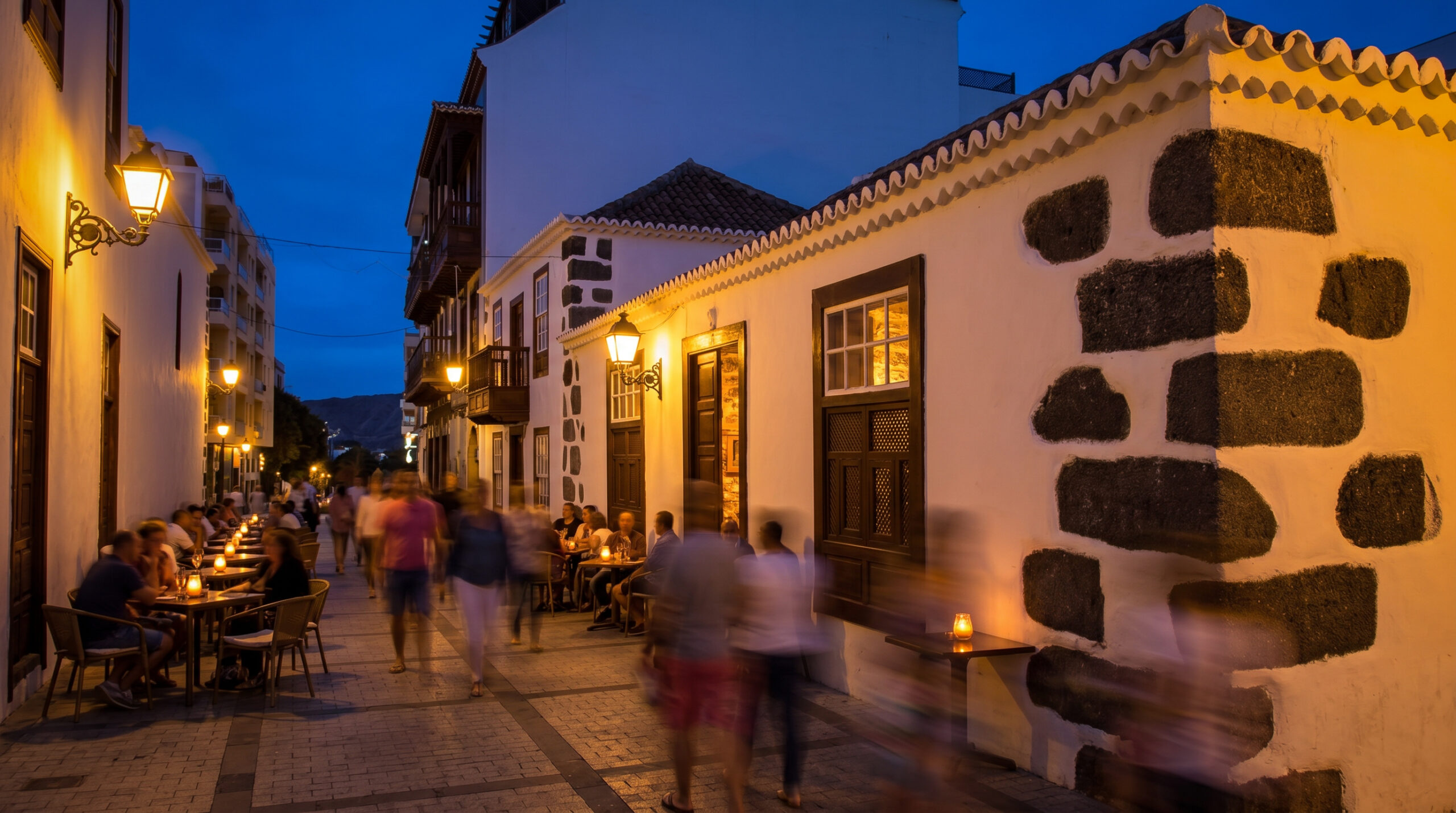 Abendstimmung in Los Llanos de Aridane – in diesen Gassen beginnt der Tapas-Abend