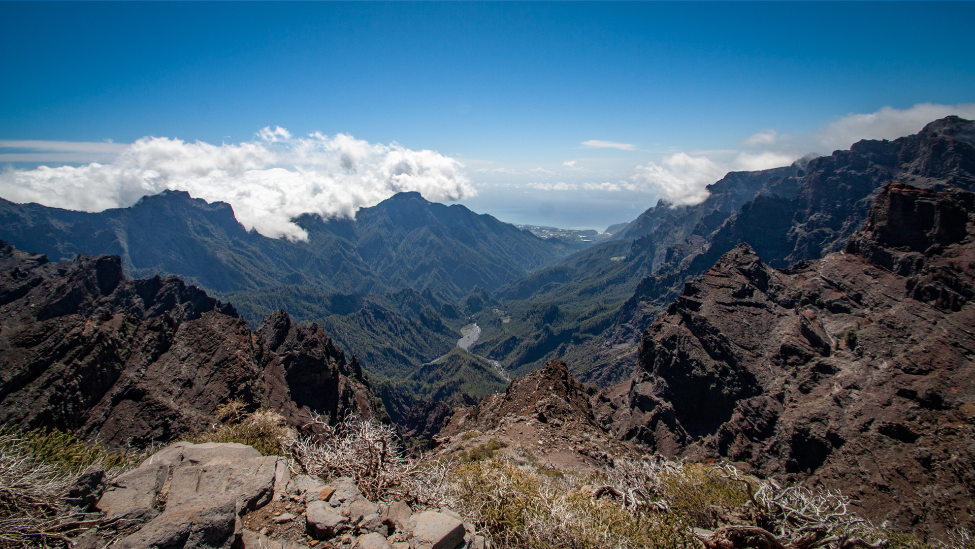 Mirador Los Andenes, Aussichtspunkt an der Caldera-Höhenstraße.