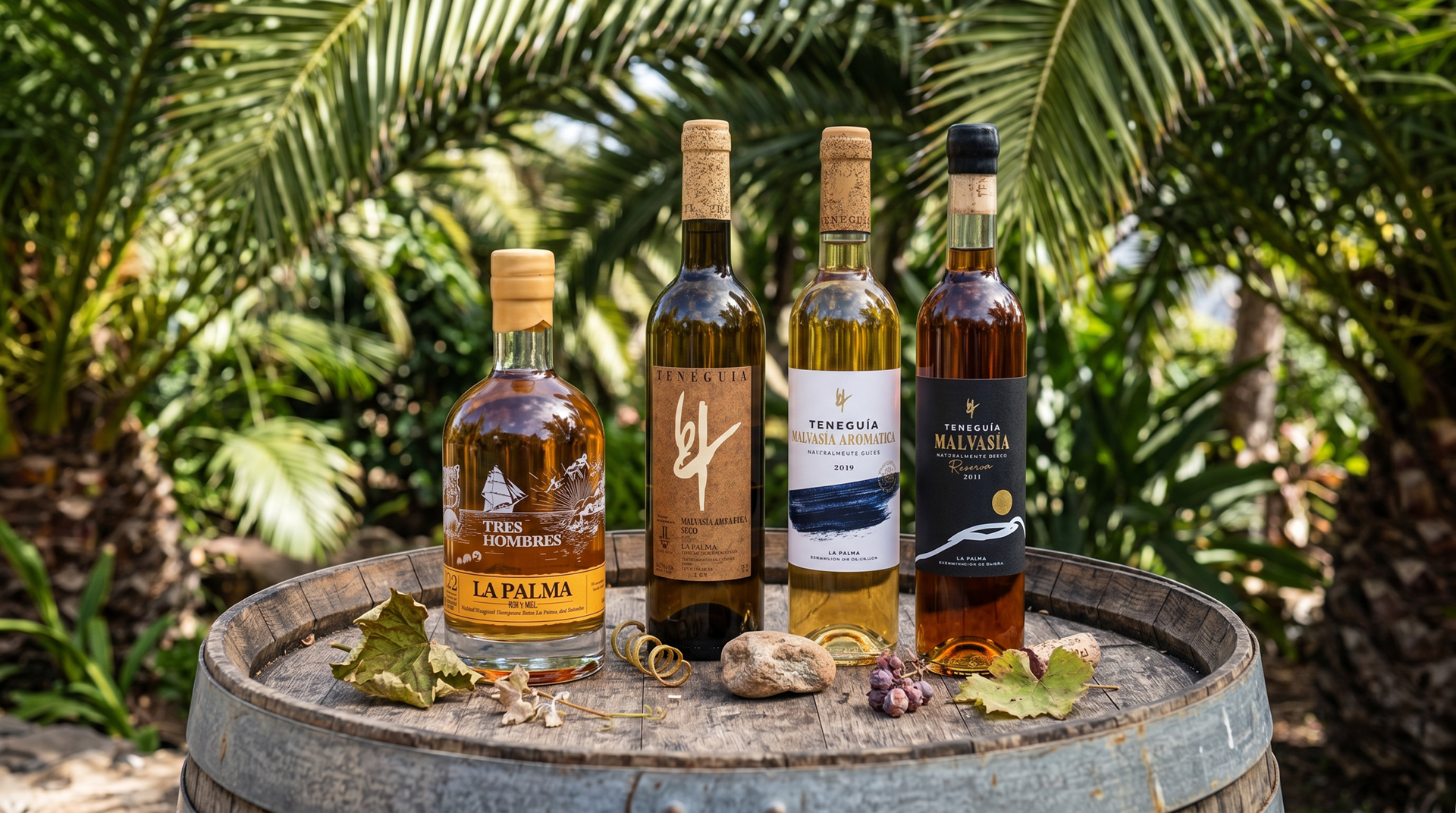 Süßer Honigrum und goldener Malvasía-Wein – ein Stück Insel für zuhause im Gepäck.