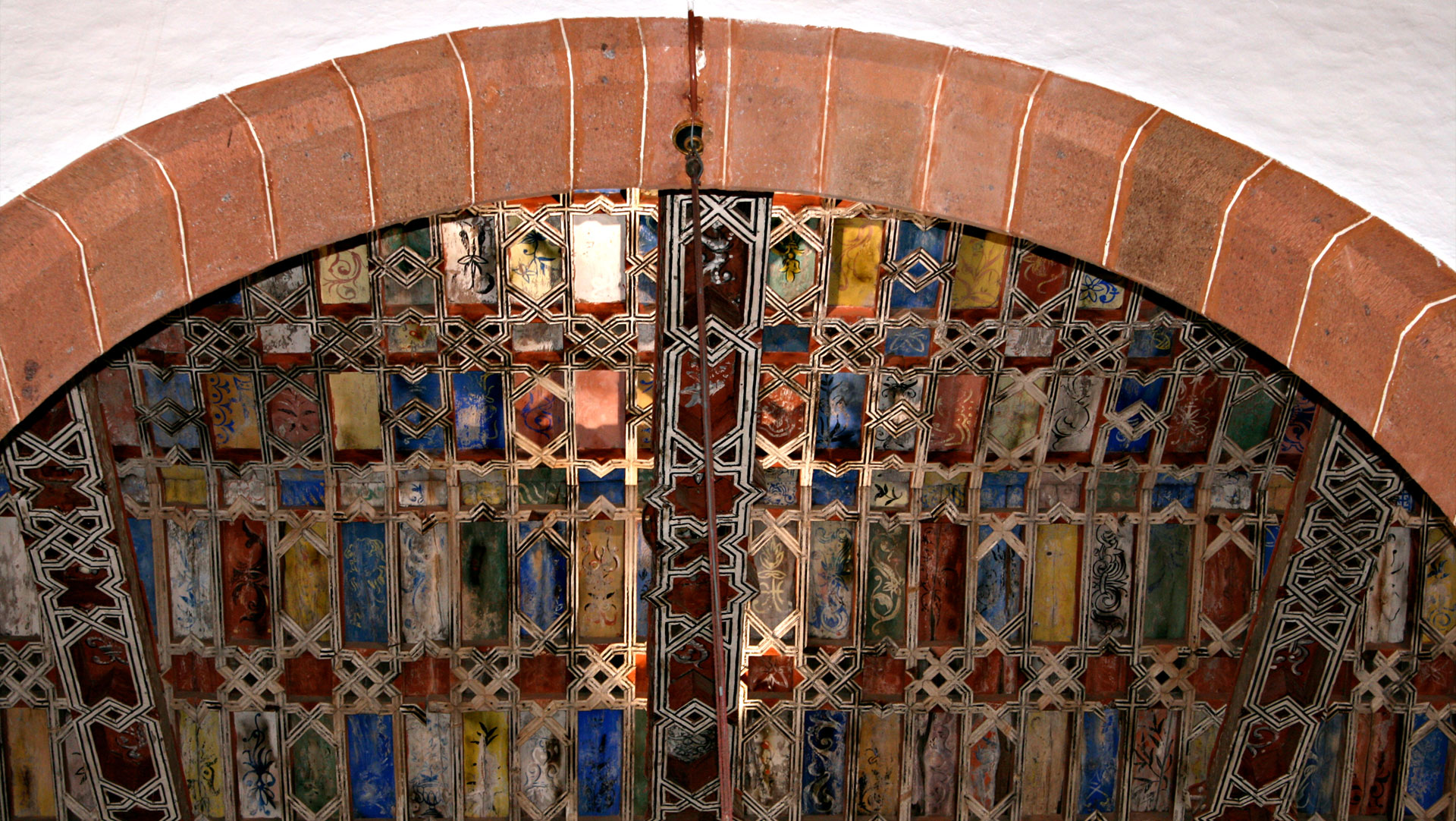 Mudéjar-Decke der Iglesia El Salvador, Santa Cruz de La Palma.