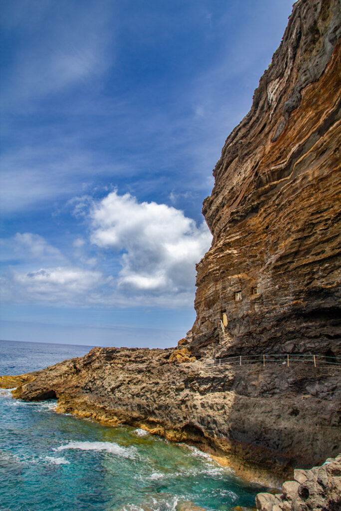 Dramatische Steilklippen am Puerto de Puntagorda, La Palma