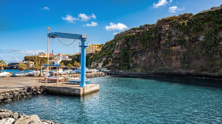 Fischerhafen Puerto Espíndola in San Andrés