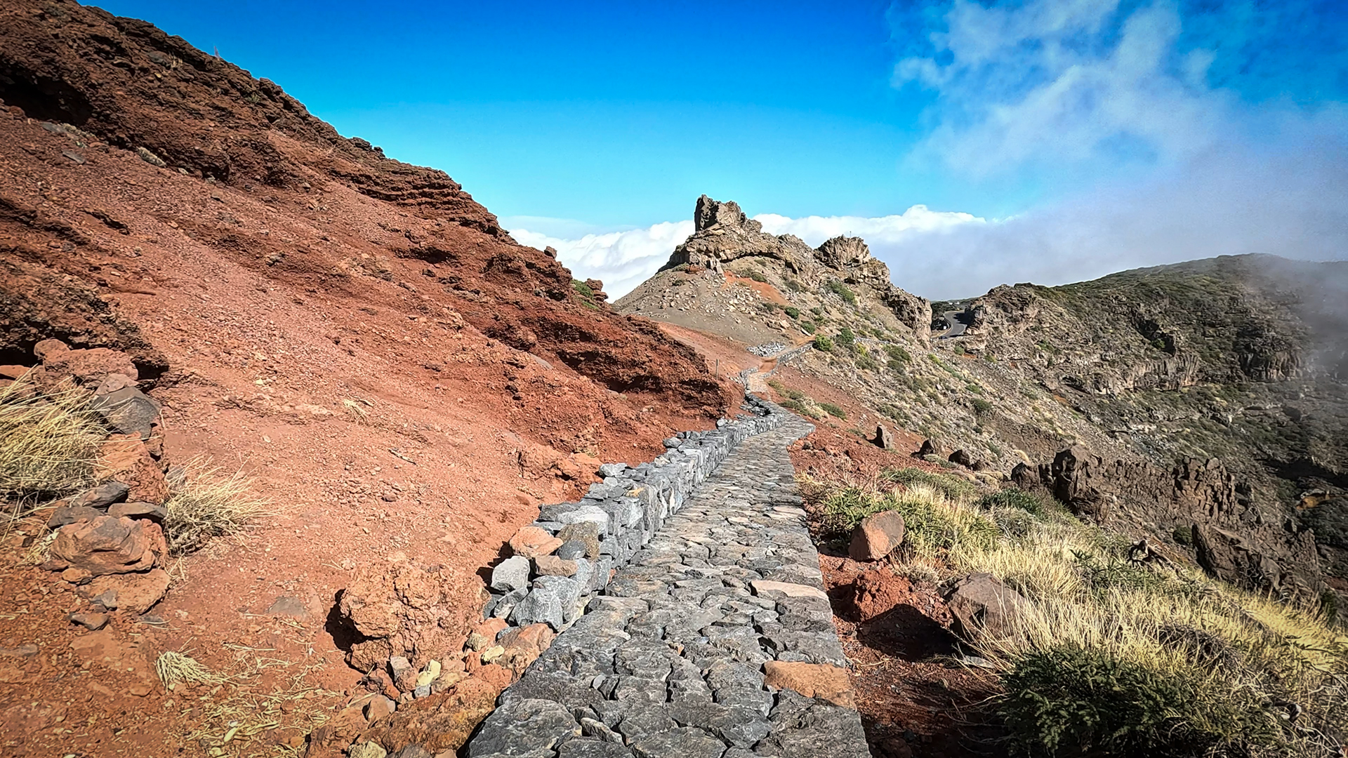 Ruta de la Crestería beim Mirador de los Andenes
