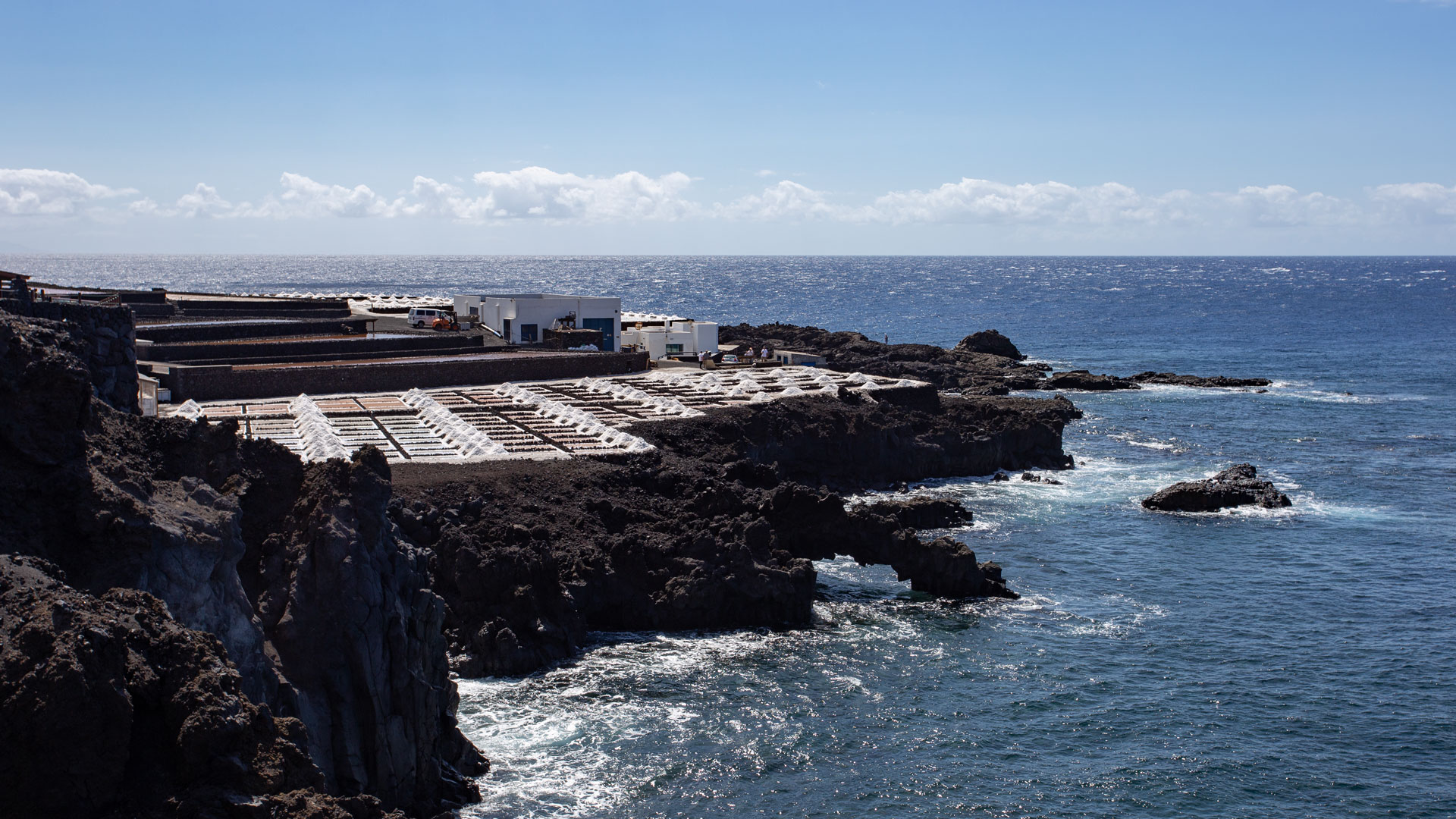 Salzpfannen der Salinas de Fuencaliente auf La Palma