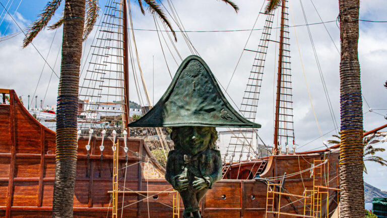Das Schiffsmuseum in Santa Cruz de La Palma: ein Nachbau der Santa María von Kolumbus
