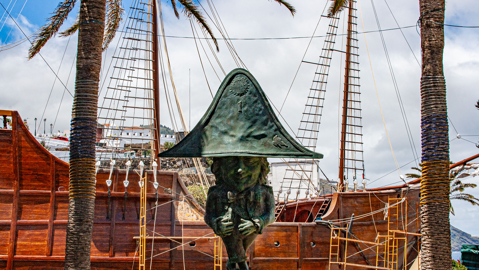 Das Schiffsmuseum in Santa Cruz de La Palma: ein Nachbau der Santa María von Kolumbus