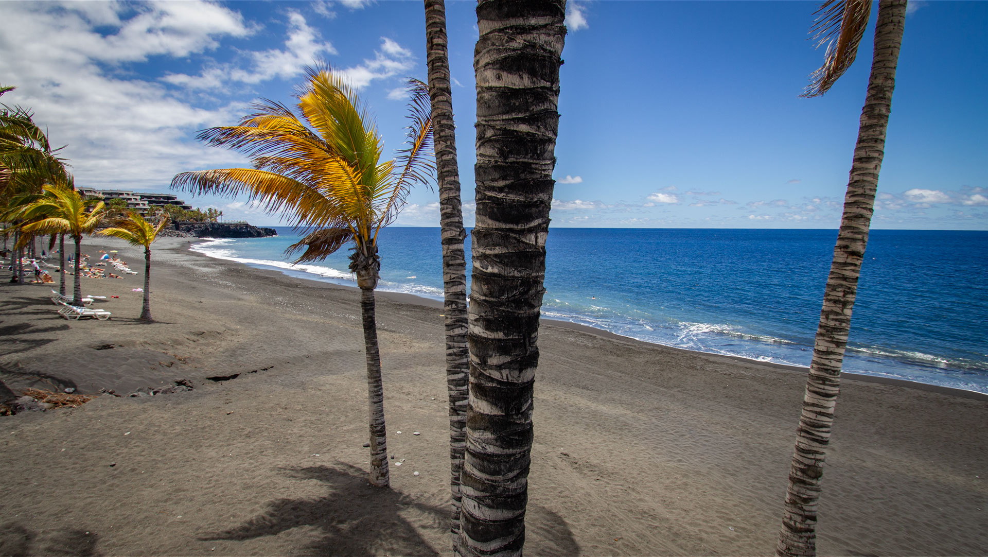 Playa de Puerto Naos – breiter Lavastrand an La Palmas sonniger Westküste