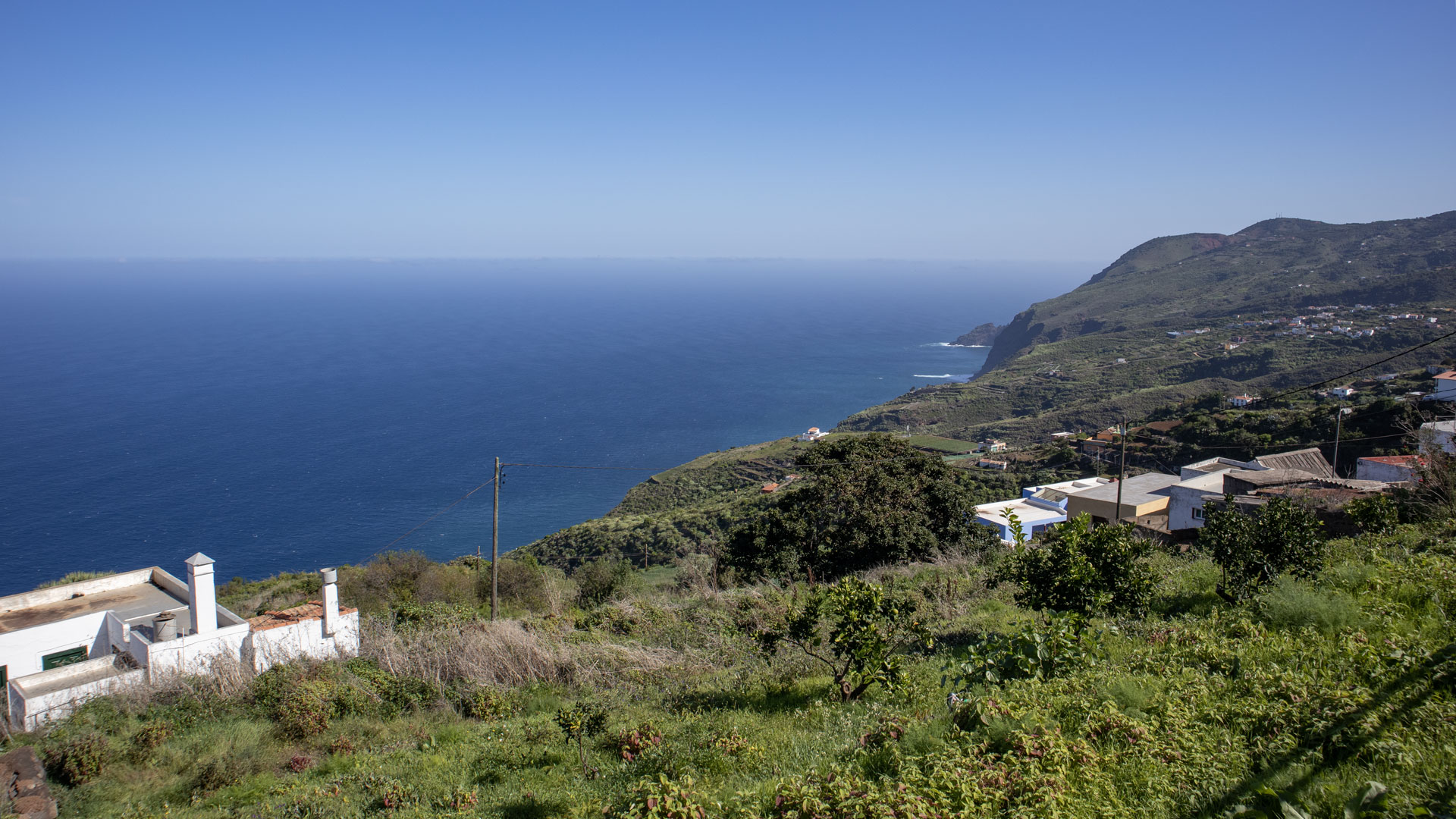 Streusiedlung Franceses an der Nordküste La Palmas