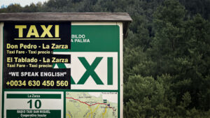 Taxi auf La Palma