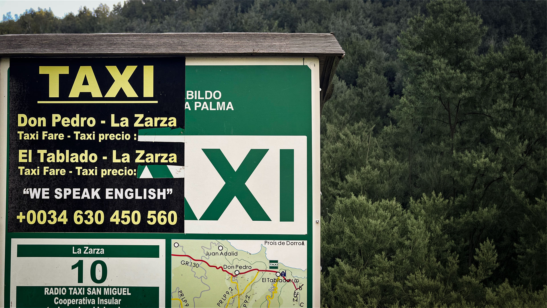 Taxi auf La Palma