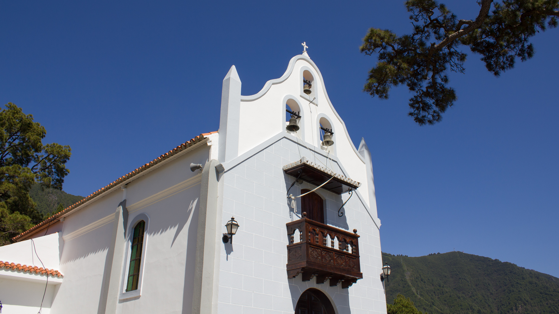 Ermita de la Virgen del Pino, Ziel der Wanderung bei El Paso.