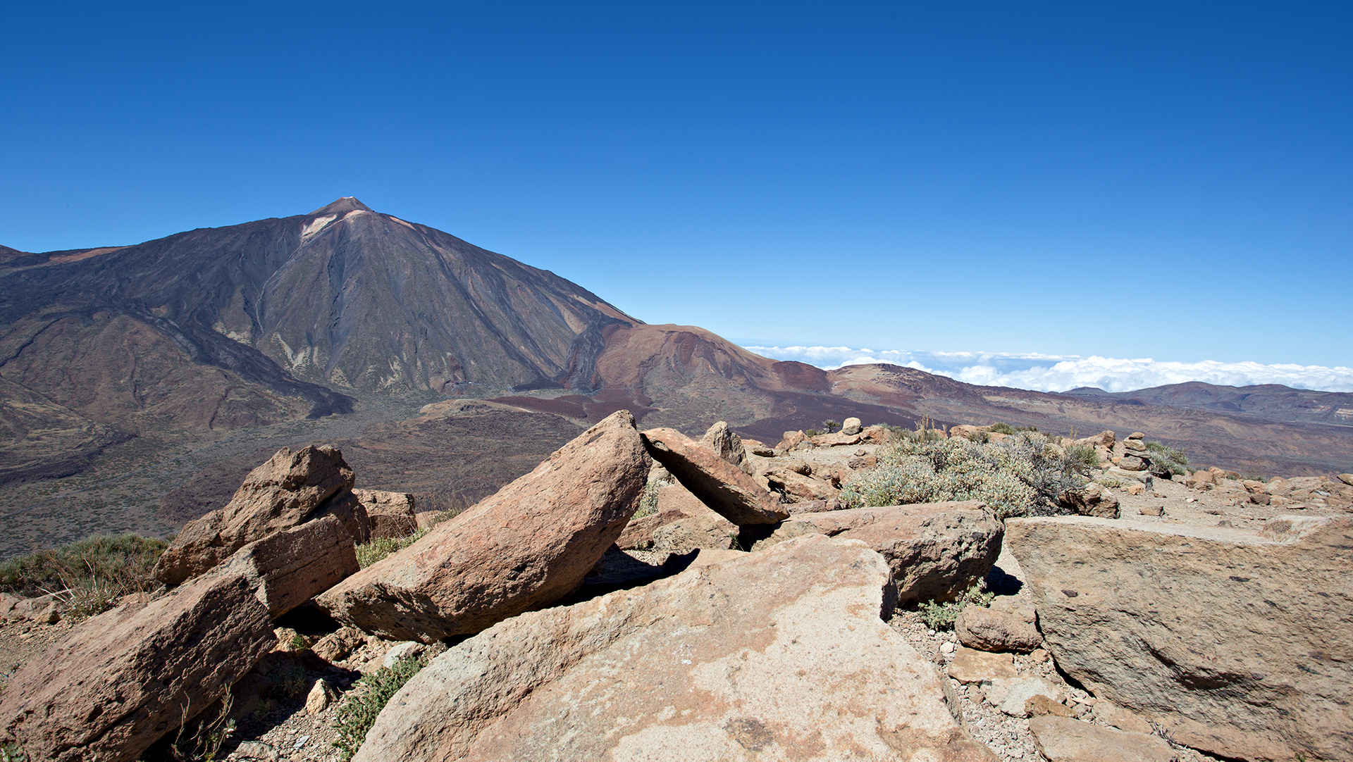 Teide Nationalpark auf Teneriffa – stark frequentiert 