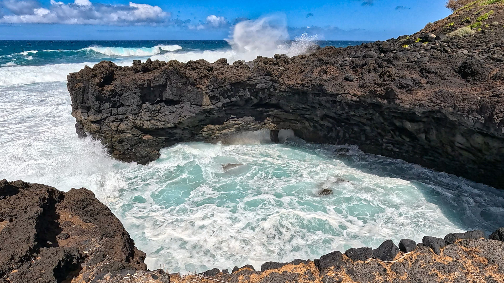 Wilde Atlantikküste bei Barlovento – ungezähmter Norden La Palmas