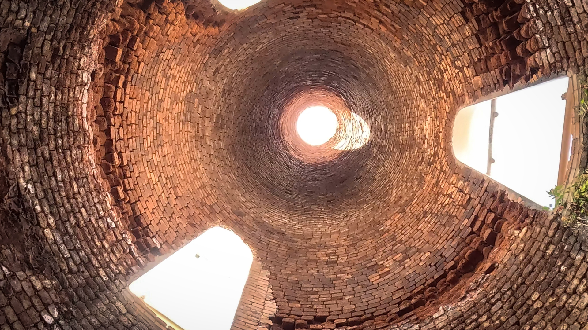 Blick ins Innere des Horno de Cal