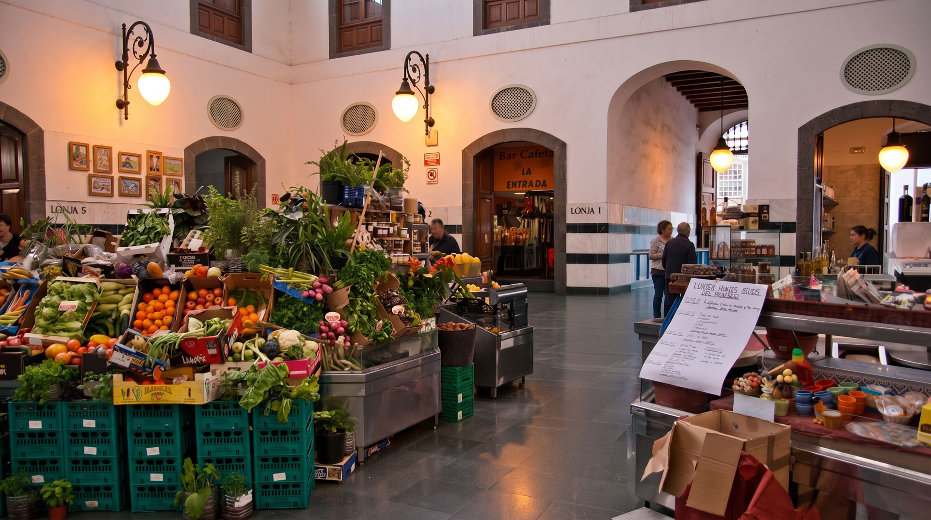 Der Mercado Municipal von Santa Cruz de La Palma.